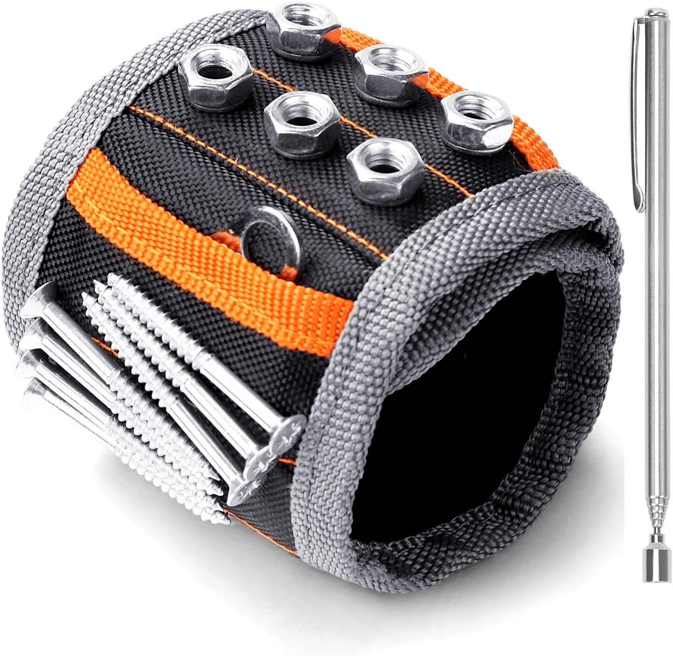 Magnetic tool wristband Magnetic tool wristband