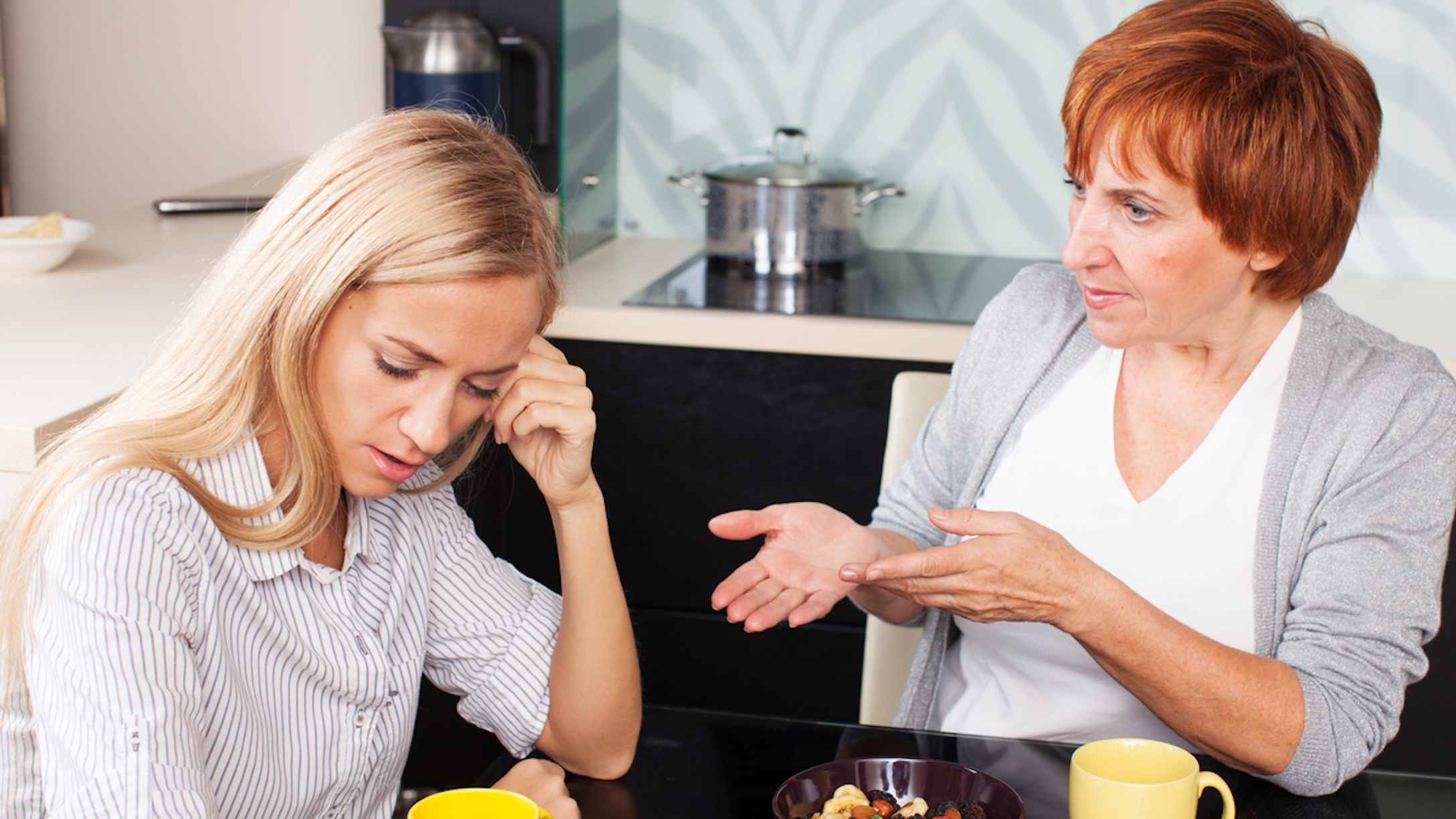 Conflict between mother and daughter Conflict between mother and daughter